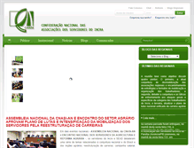 Tablet Screenshot of cnasi.org.br